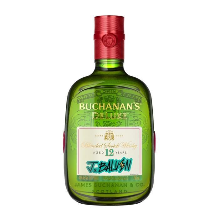 Load image into Gallery viewer, Buy Buchanan&#39;s Deluxe J Balvin 12 Year Old online from the best online liquor store in the USA.
