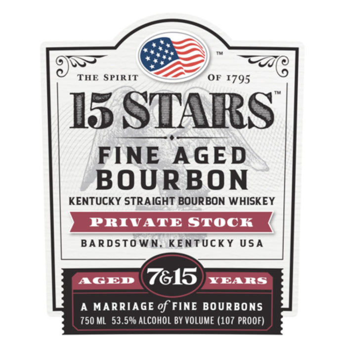 15 Stars Private Stock A Marriage Of Fine Bourbons