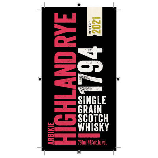 Arbikie Highland Rye 1794 2021 Release