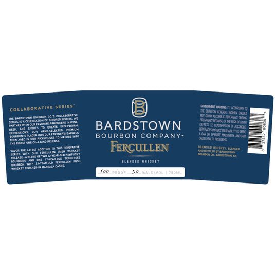 Bardstown Bourbon Collaborative Series Fercullen Blended Whiskey