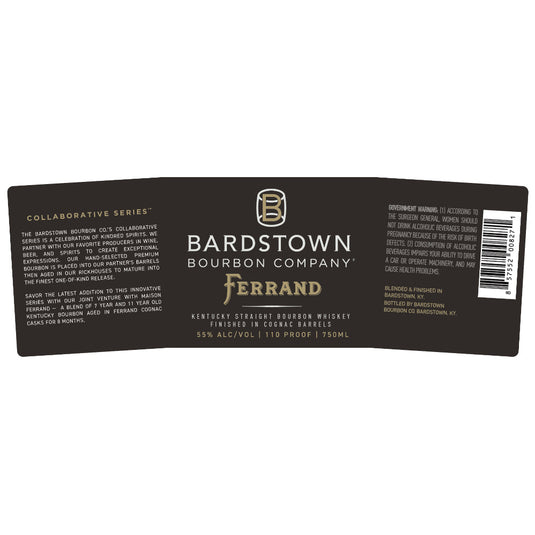 Bardstown Bourbon Collaborative Series Ferrand Cognac Cask Finish