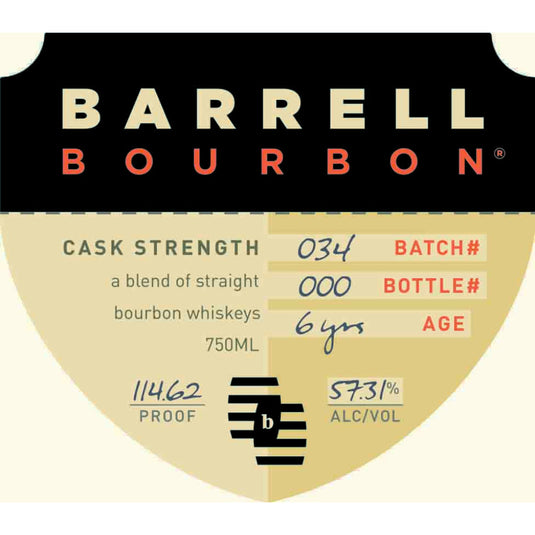 Barrell Bourbon Batch 034