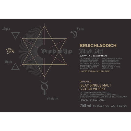 Bruichladdich Black Art 10.1 29 Year Old