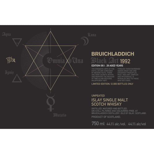 Bruichladdich Black Art 9.1 29 Year Old