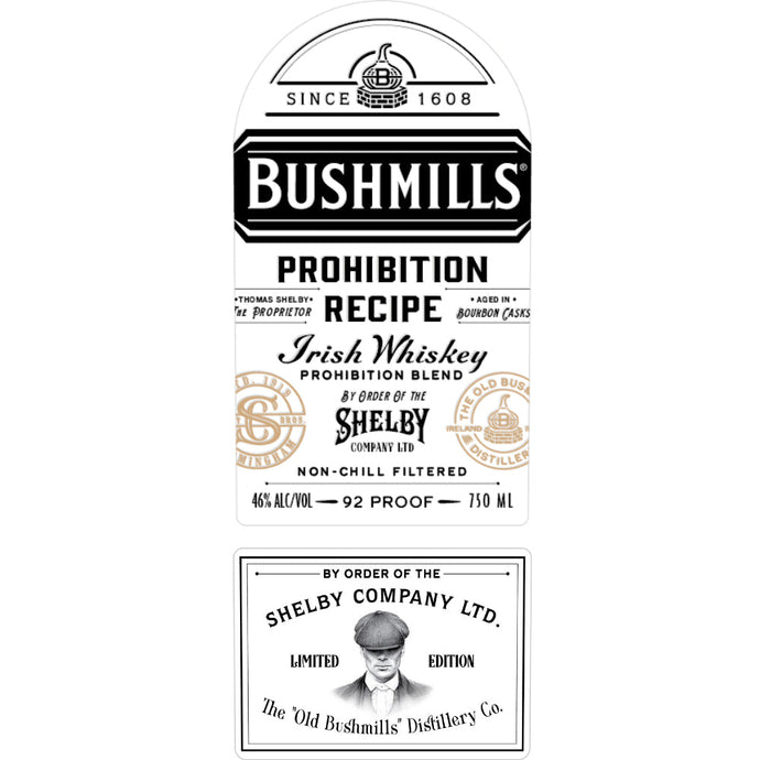 Bushmills Peaky Blinders Prohibition Recipe