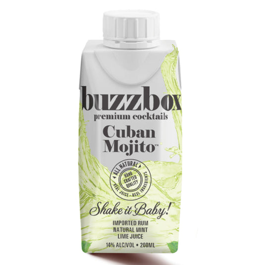 Buzzbox Cuban Mojito Cocktail 4PK
