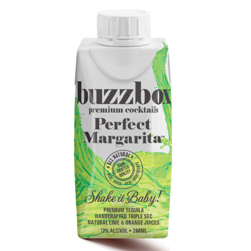 Load image into Gallery viewer, Buzzbox Perfect Margarita Cocktail 4PK
