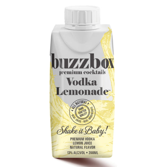 Buzzbox Vodka Lemonade Cocktail 4PK