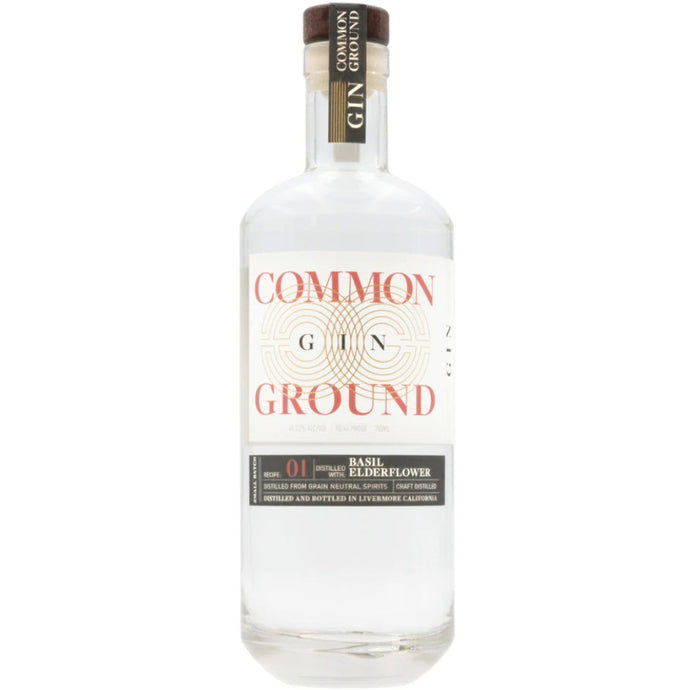 Common Ground Gin Recipe 01 - Basil and Elderflower