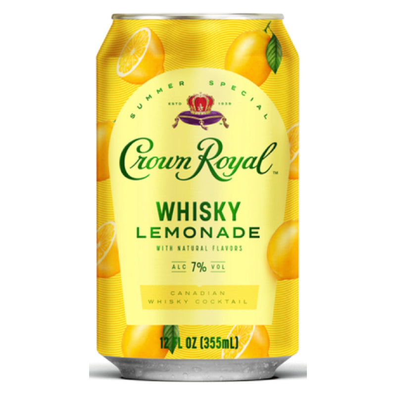 Load image into Gallery viewer, Crown Royal Whisky Lemonade Canned Cocktails 4 Pack
