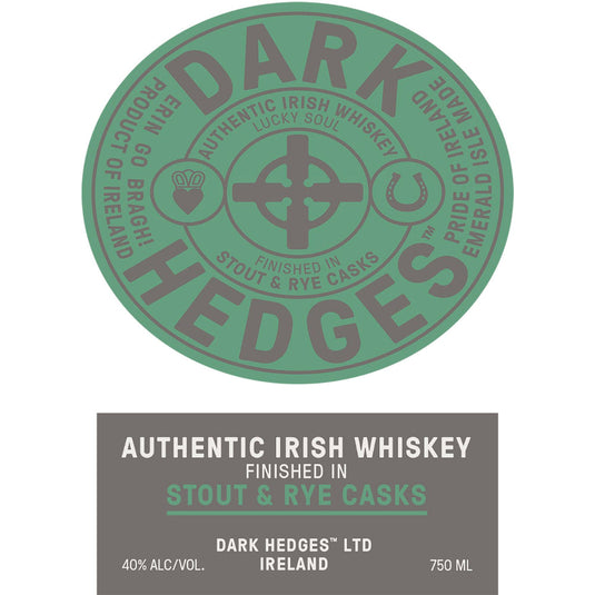 Dark Hedges Irish Whiskey Finished in Stout & Rye Casks