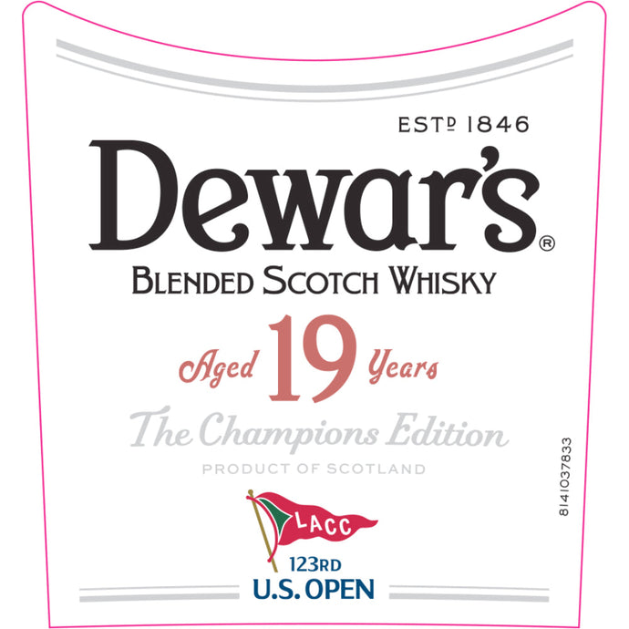 Dewar's 19 Year Old US Open The Champions Edition 2023