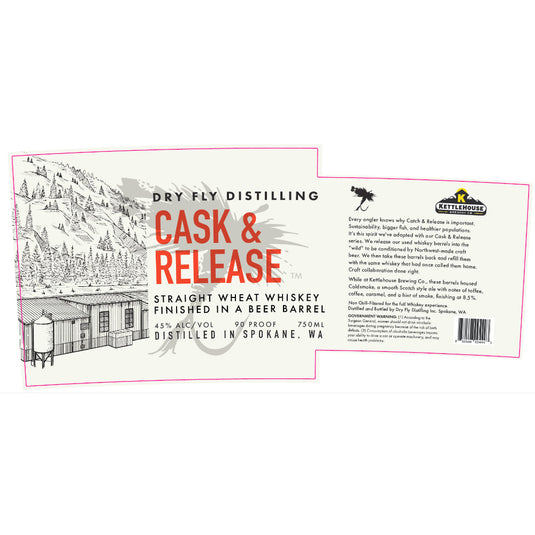 Dry Fly Cask & Release Kettlehouse Beer Barrel Finished
