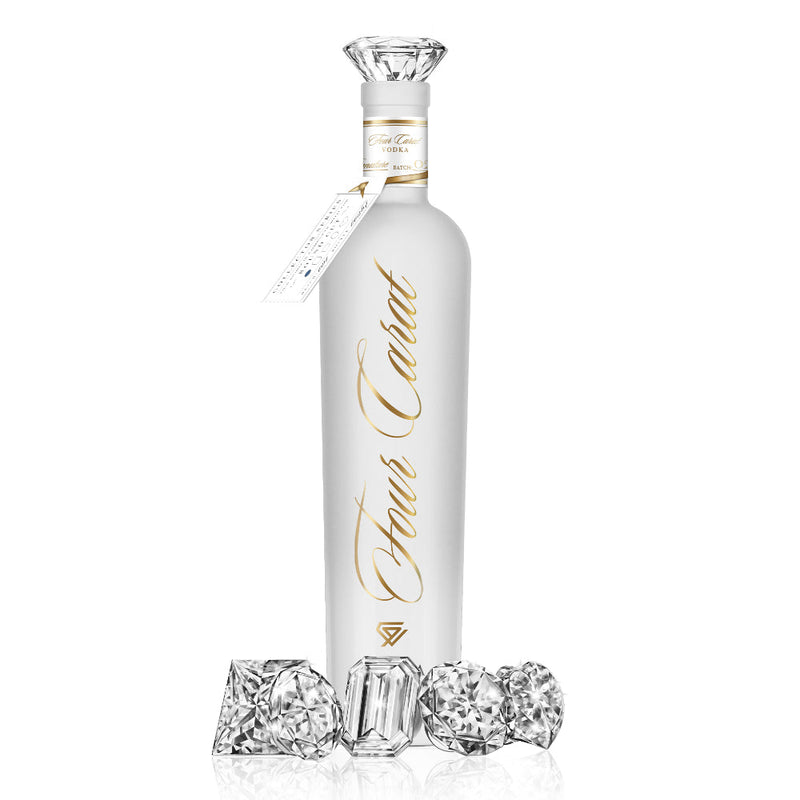 Load image into Gallery viewer, Four Carat Vodka Collectors Edition With Diamond Cut Closure
