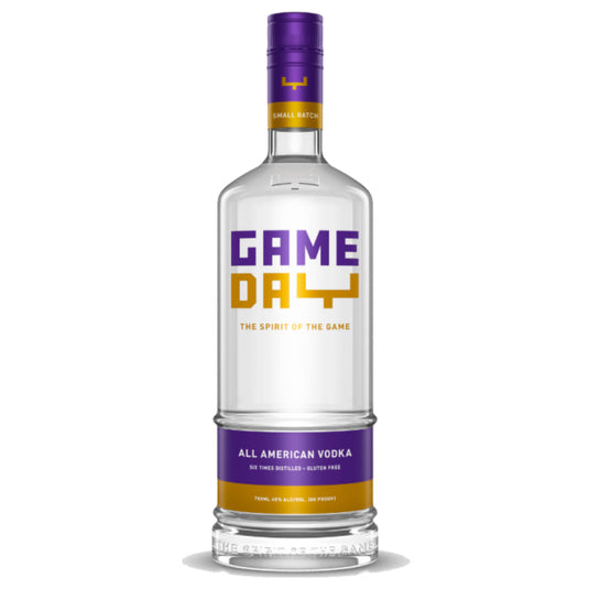 GameDay Vodka Purple & Gold