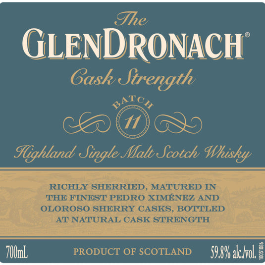Glendronach Cask Strength Batch 11