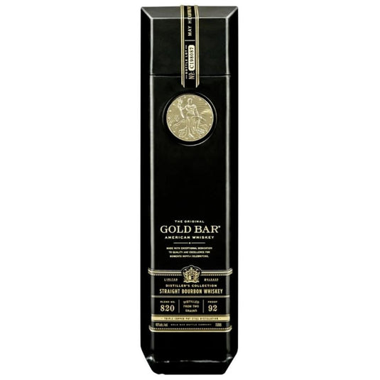 Gold Bar Black Double Cask Bourbon American Whiskey Gold Bar 