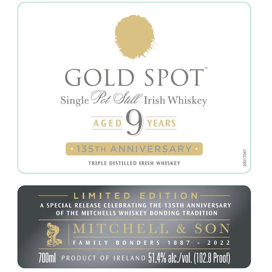 Gold Spot 9 Year Old 135th Anniversary Edition