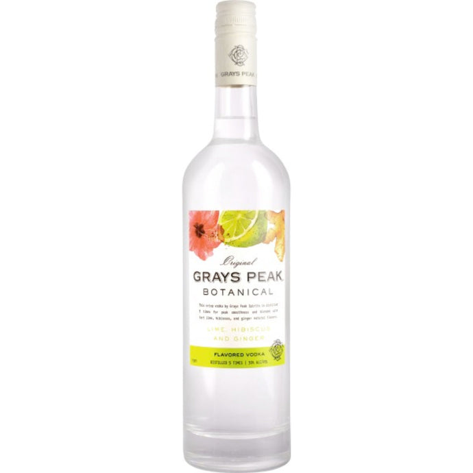 Grays Peak Lime Hibiscus & Ginger Vodka