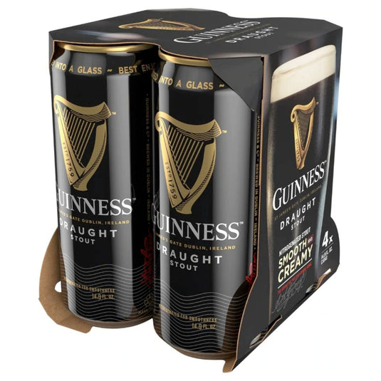 Guinness Draught Stout Cans 4PK