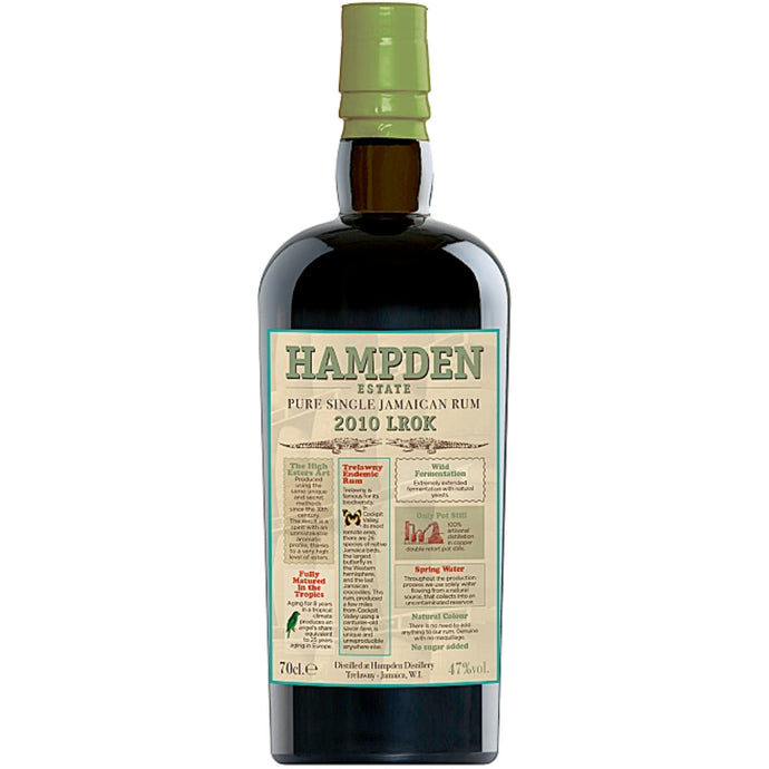 Hampden Estate 2010 LROK Pure Single Jamaican Rum