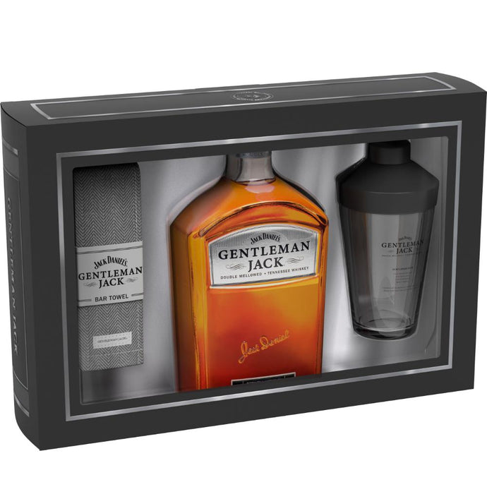 Jack Daniel's Gentleman Jack Gift Pack With Shaker & Towel