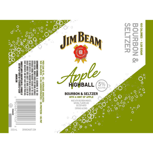 Jim Beam Apple Highball Bourbon & Seltzer