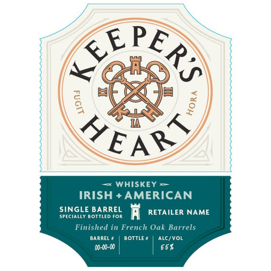 Keeper’s Heart Irish + American Whiskey Finished in French Oak Barrels