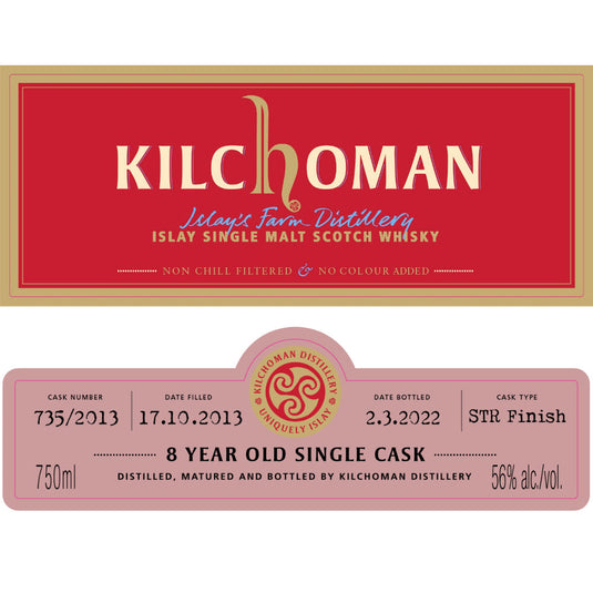 Kilchoman 8 Year Old Single Cask ImpEx Cask Evolution 01/2022