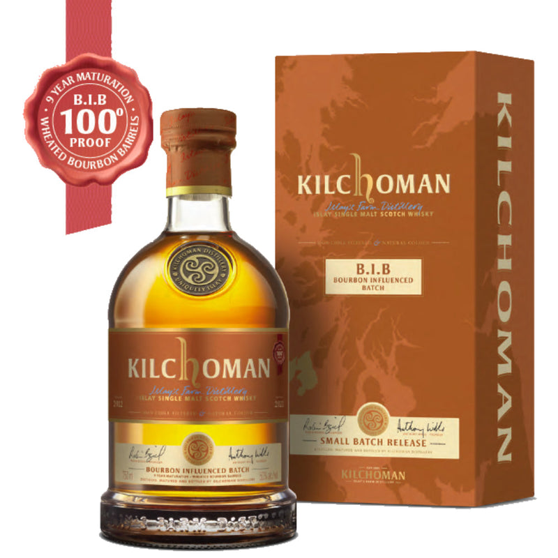 Load image into Gallery viewer, Kilchoman B.I.B &quot;Bourbon Influenced Barrels&quot; 9 Year Old
