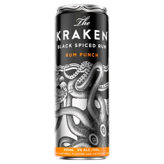 Kraken Black Spiced Rum Punch Cocktail 4PK