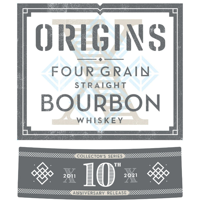 Laws 10th Anniversary Origins Four Grain Straight Bourbon