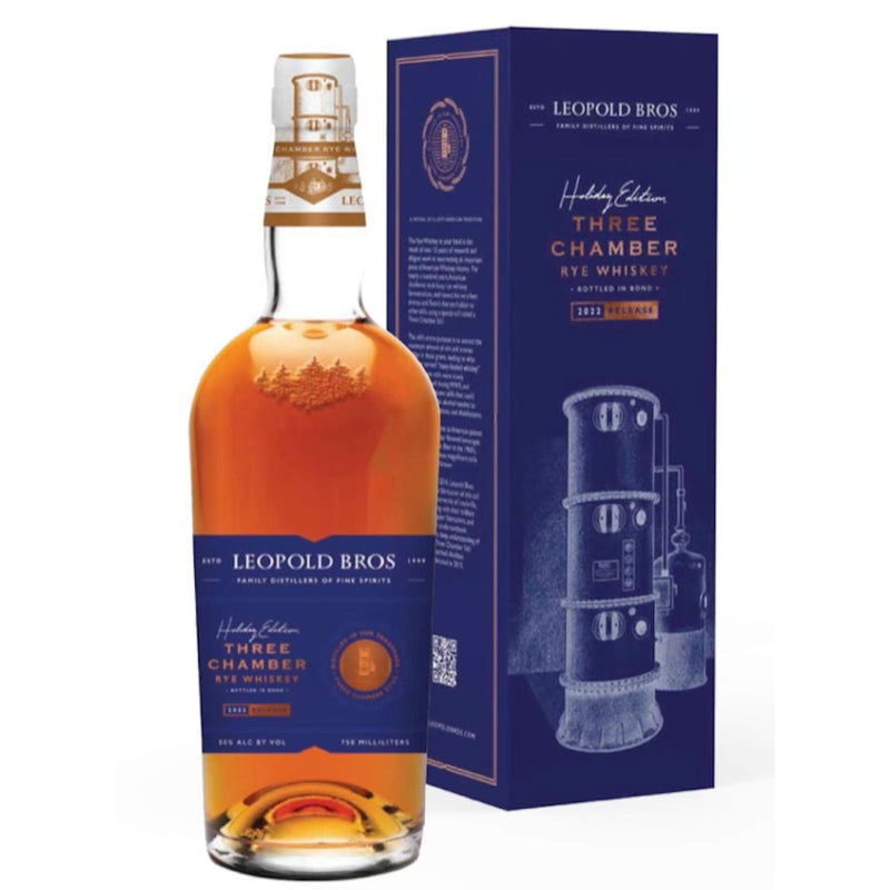 Load image into Gallery viewer, Leopold Bros Three Chamber Rye Holiday Edition 2022 Release
