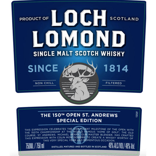 Loch Lomond The 150th Open St. Andrews Special Edition
