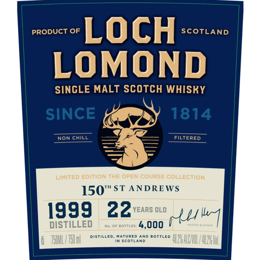 Loch Lomond The 150th St. Andrews 22 Year Old
