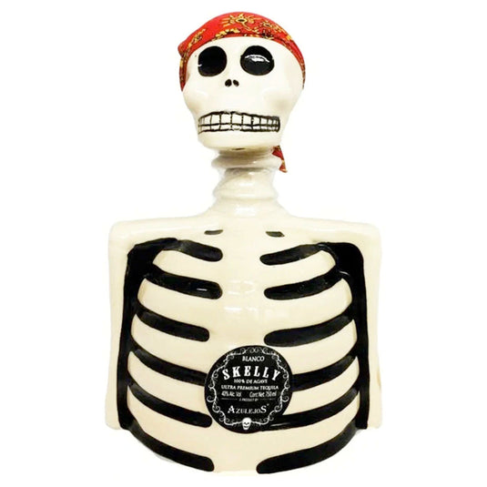 Los Azuelas Skelly Blanco Tequila