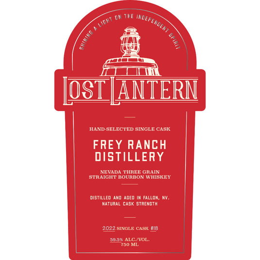 Lost Lantern Frey Ranch Nevada Straight Bourbon