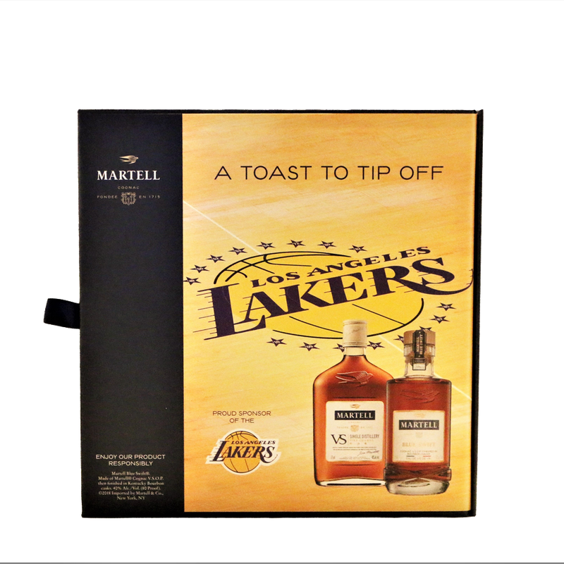 Load image into Gallery viewer, Martell  X Lakers Limited Edition Gift Set
