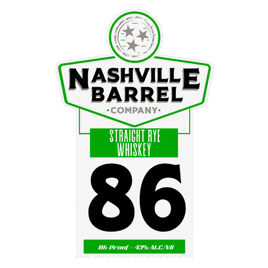 Nashville Barrel Company 86 Straight Rye