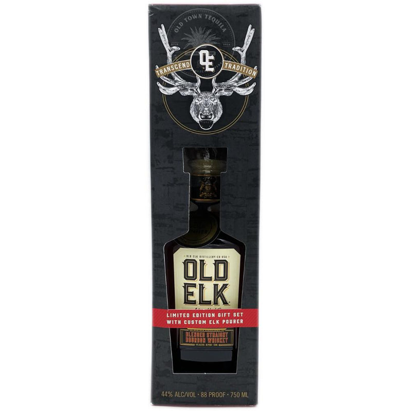 Load image into Gallery viewer, Old Elk Bourbon Limited Edition Gift Set With Custom Elk Pourer
