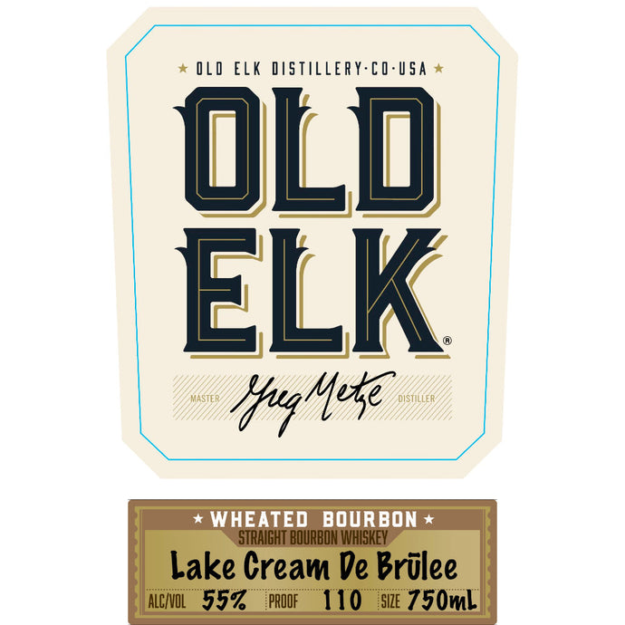 Old Elk Lake Cream De Brūlee Straight Wheated Bourbon