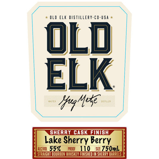 Old Elk Lake Sherry Berry Straight Bourbon
