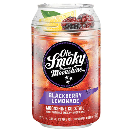 Ole Smoky Blackberry Lemonade Moonshine Cocktail 4pk