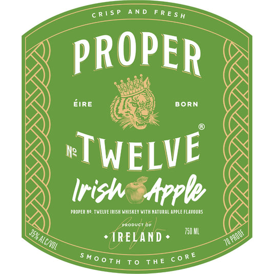 Proper No. Twelve Irish Apple Whiskey by Conor Mcgregor 1L