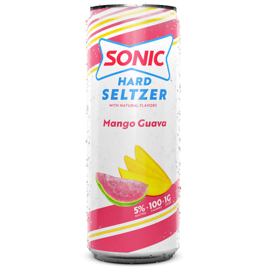 SONIC Hard Seltzer Mango Guava 12 Pack