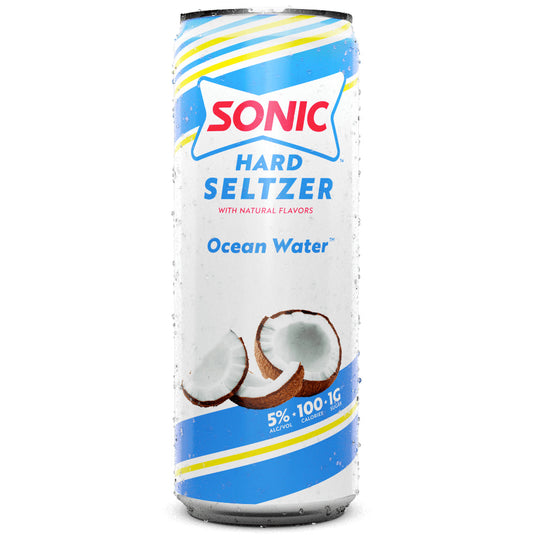 SONIC Hard Seltzer Ocean Water 12 Pack