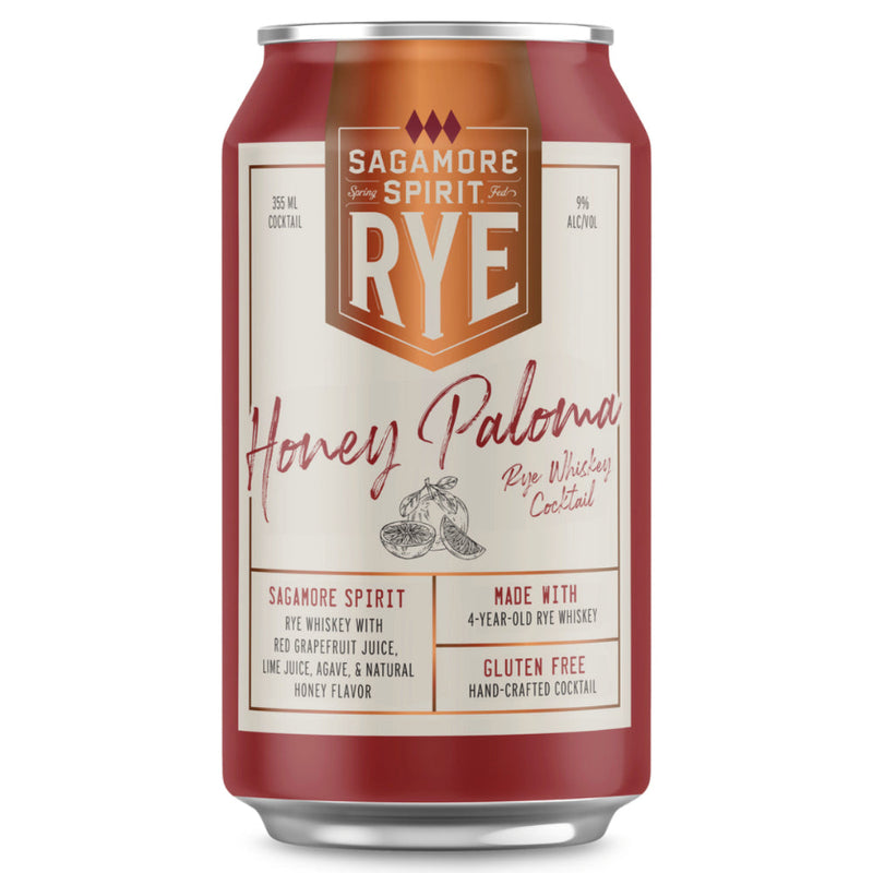 Load image into Gallery viewer, Sagamore Spirit Honey Paloma Canned Cocktail 4PK

