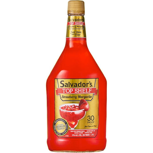 Salvador's Top Shelf Strawberry Margarita 1.75L