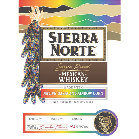 Sierra Norte Single Barrel Rainbow Corn Mexican Whiskey