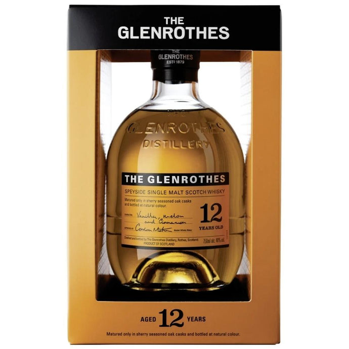 The Glenrothes 12 Year Old Scotch The Glenrothes